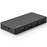 Hub USB A vers Micro USB B - 4 ports