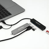 Hub Abi USB C vers A - 4 ports