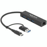 Hub Abi USB C vers A - 4 ports