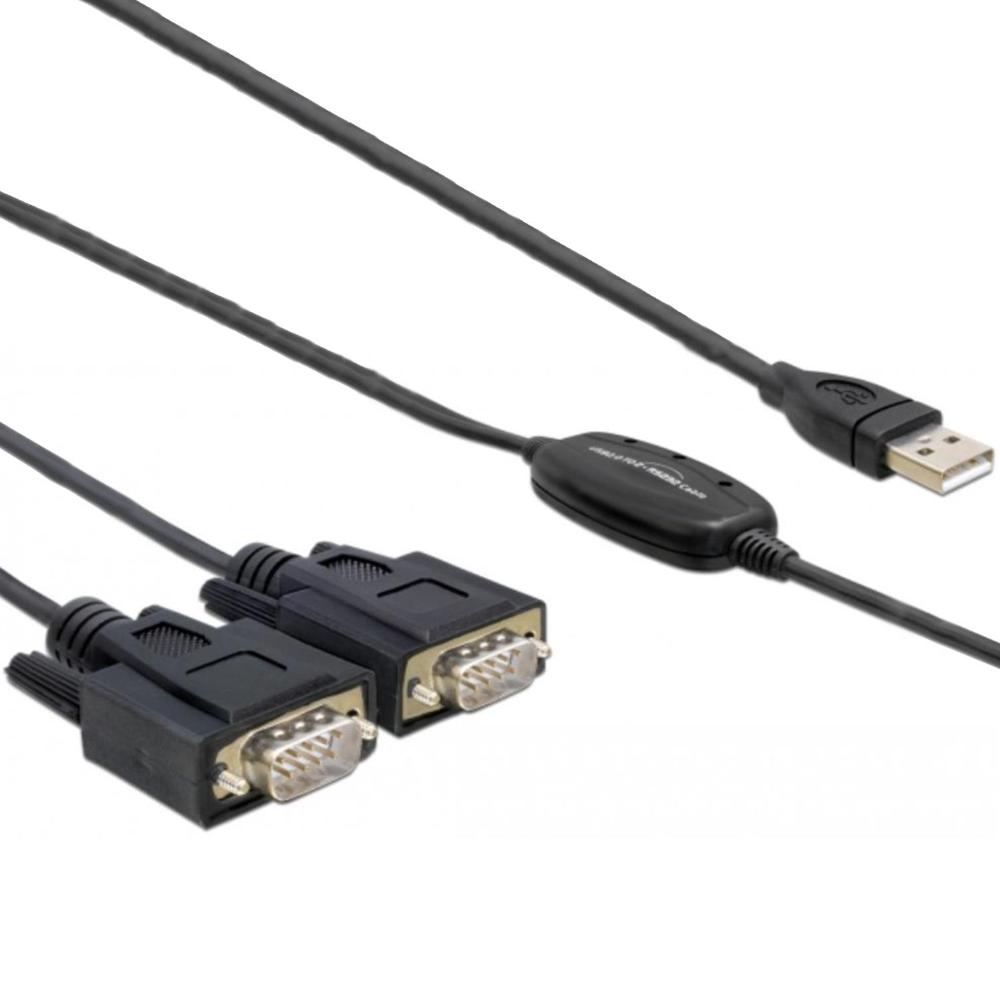 Câble d'imprimante USB A vers 9p D-Sub