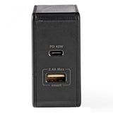 Chargeur Nedis USB C + A