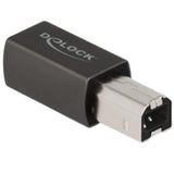 Delock Adaptateur USB 2.0 USB Type-C™ femelle vers Type-B mâle