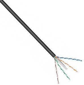 Coffret Utp cat6 305m noir solide extérieur - 1381541