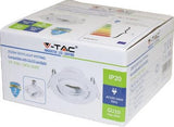 Spot encastrable V-tac orientable 50mm rond blanc 5013315