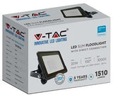 Lampe de chantier V-tac LED 20w 6500k noir + entrée de câble - 9332115