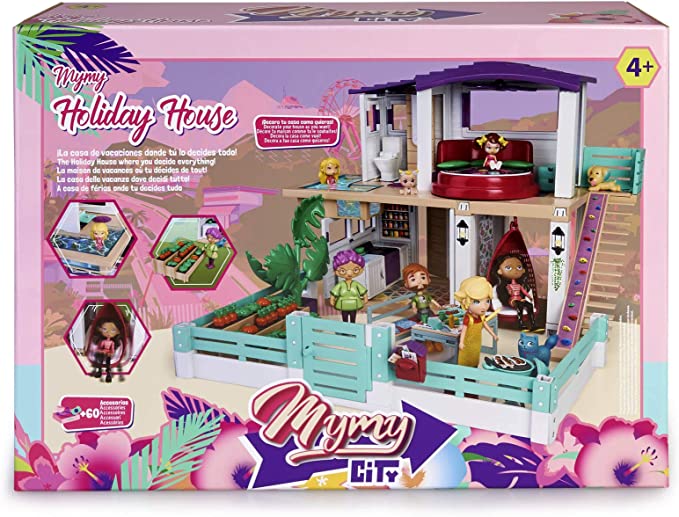 Famosa mymy city - maison de vacances avec de nombreuses surprises et accessoires