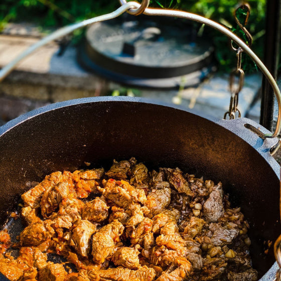 Valhal Dutch Oven Fonter avec Pootjes Outdoor 6.1 L