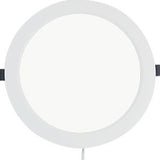 Varnalux panneau led downlight 12w blanc 6000k basic ø175mm - 9000090