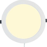 Varnalux panneau led downlight 6w blanc 4000k basic ø118mm - 9000050