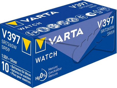 Pile bouton Varta v379 sr63