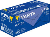 Varta 396 SR58 10 pièces dans une boîte
