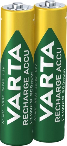 Varta pile aaa 800ma blister 2 r2u