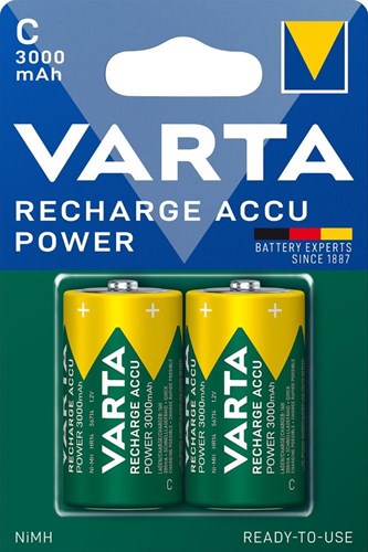 Batterie Varta C 3000ma blister 2 r2u