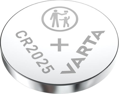 Pile bouton lithium Varta cr2025 blister 3v (2) - 3240357