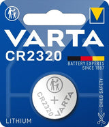 Pile bouton au lithium Varta cr2320 3v
