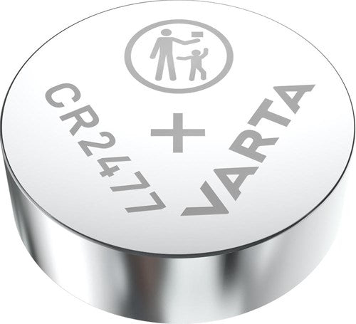 Pile bouton Varta cr2477 lithium 3v 1 blister