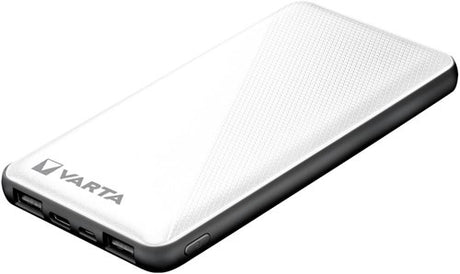 Enzo Varta power bank 10 000ma argent + indication LED USB et USB-C - 3509010