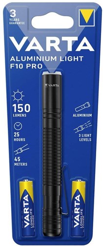 Varta lampe de poche en aluminium f10