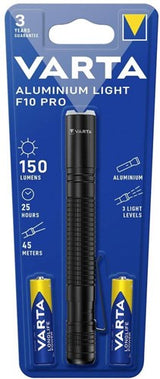 Varta lampe de poche en aluminium f10