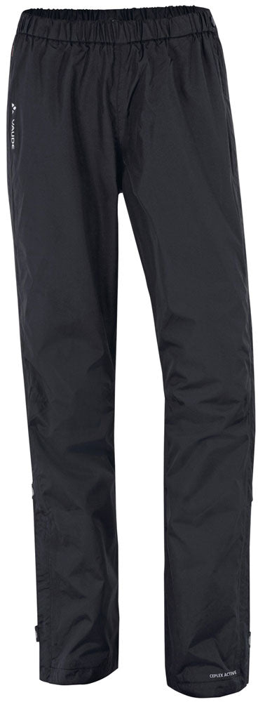 Pantalon fluide full zip femme Vaude - pantalon de pluie