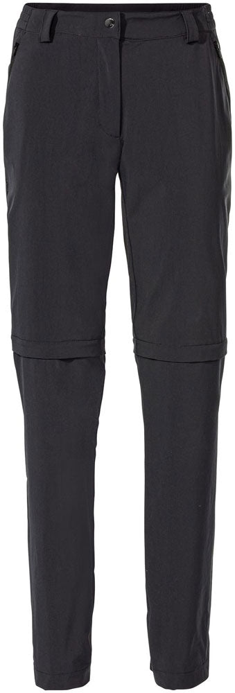 Vaude yaras - pantalon de vélo zippé avec rembourrage