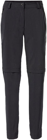 Vaude yaras - pantalon de vélo zippé avec rembourrage