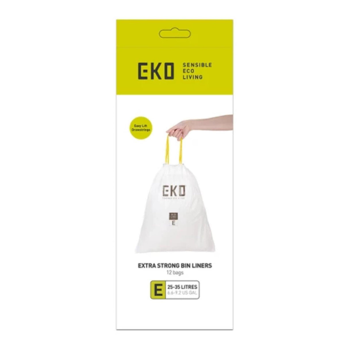 Sacs poubelle Eko type e 25-35 litres - rouleau de 12 sacs