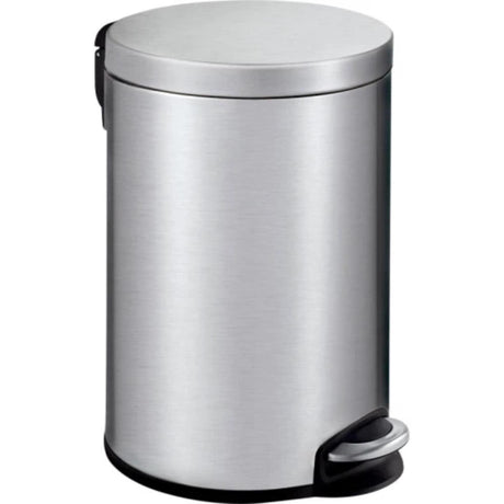 Poubelle à pédale Eko sereine 12l inox mat
