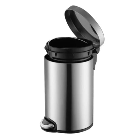 Poubelle à pédale Eko sereine 12l inox mat