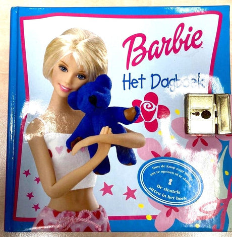 Journal Van der Doelen Barbie avec serrure, ici vous pouvez garder tous vos secrets
