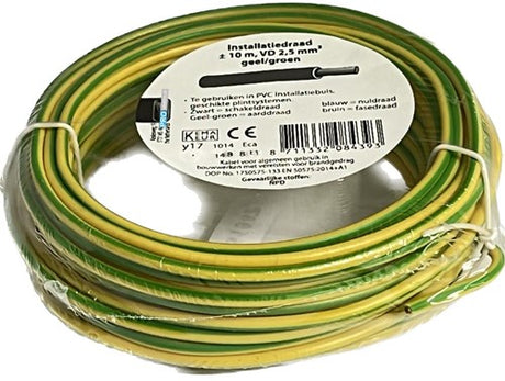 Fil Vd 2,5qmm ge gr 10m - 1242068