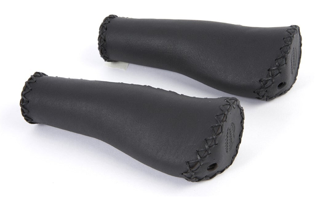 Velo Handle Leather Ergo 135 135 mm noir