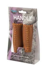 Velo Handle Leather 92 127 mm Brown - Real Cuir