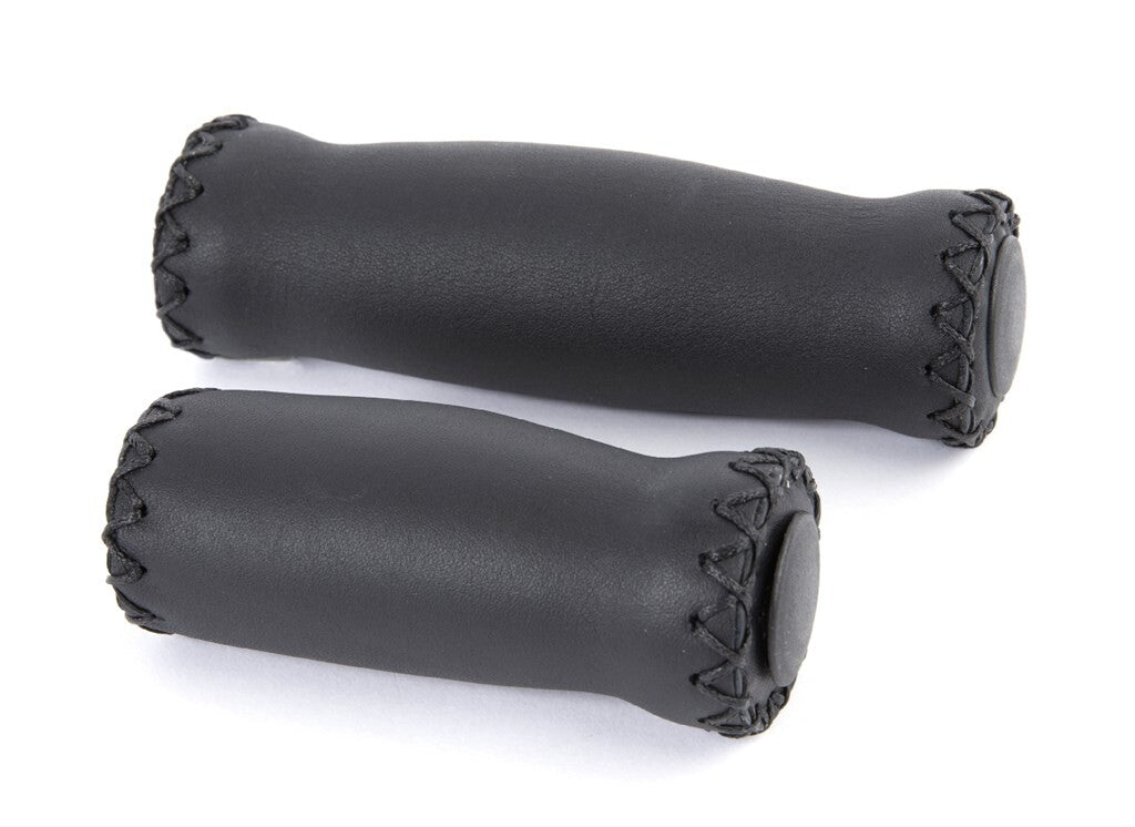 Velo Handle Leather 92 127 mm noir (paire)