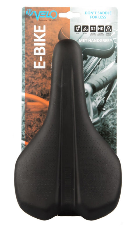 Saddle Velo E-Bike avec Handle Sport (carte blister)