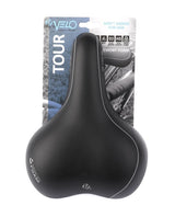 Aspirateur de tour de selle Velo avec o-zone et mousse à mémoire de forme, femme