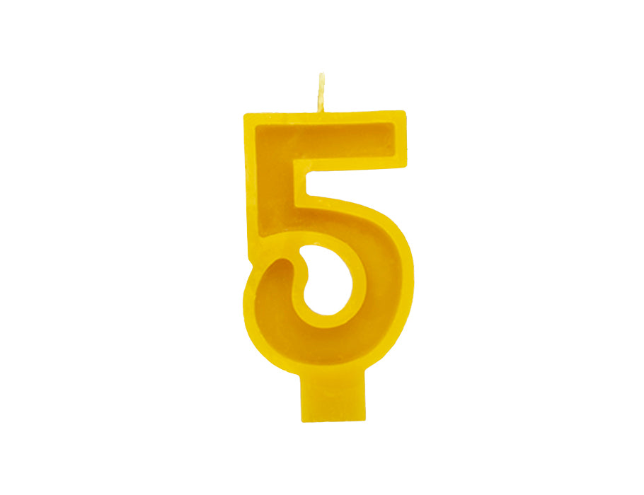 Bougie d'anniversaire de Kalina - numéro 5