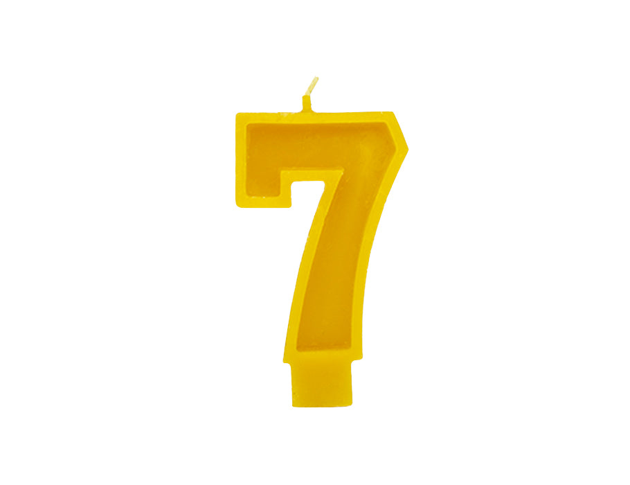 Bougie d'anniversaire Kalina - numéro 7
