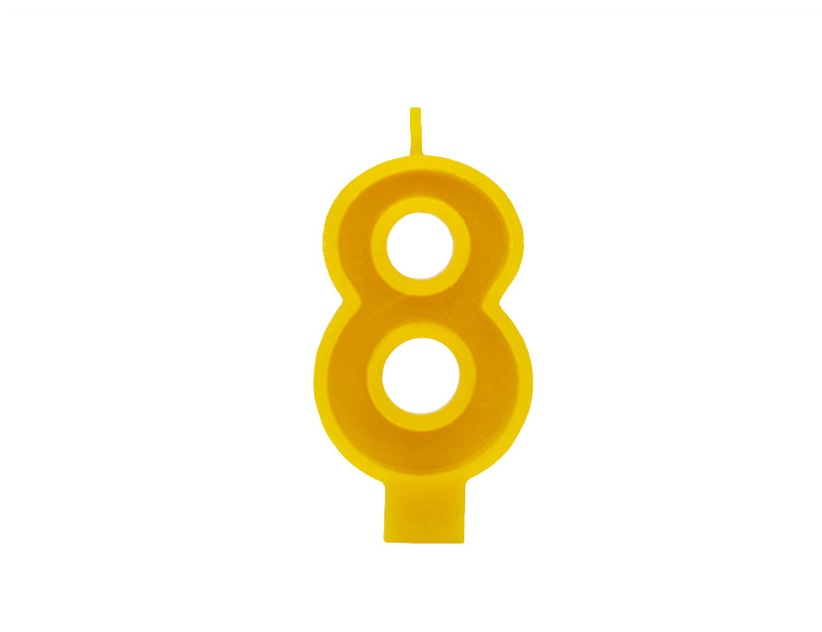 Bougie d'anniversaire Kalina - numéro 8