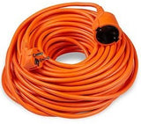Rallonge | pvc | orange | 2x1,5qmm | 20m | techniques