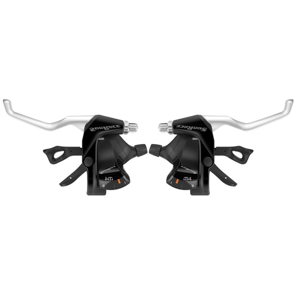 Poignées de frein STM406 3 7V Black Silver