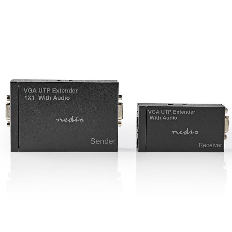 Nedis VGA et extension audio via UTP