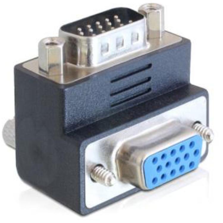 Adaptateur VGA coudé 90°