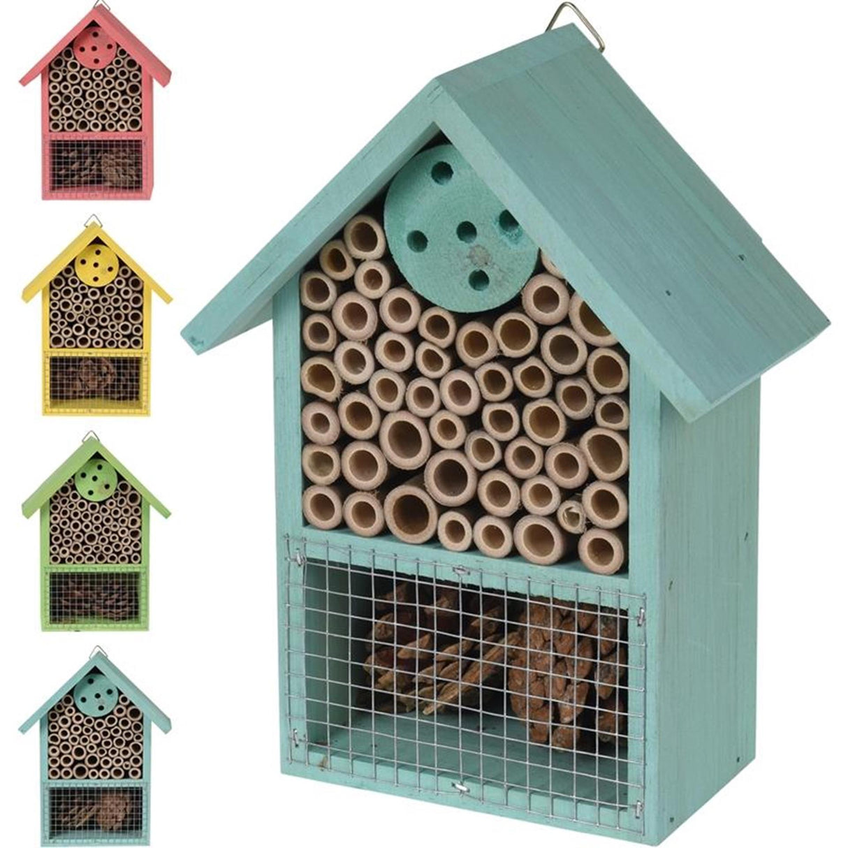 Hôtel à insectes de jardin Pro bois 20cm