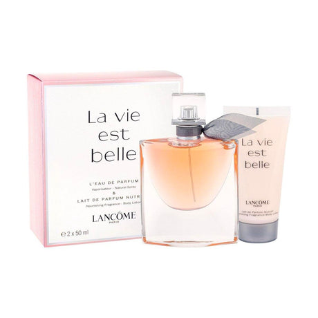 Lancôme la vie est belle coffret eau de parfum 50 ml + lotion corps 50 ml femme