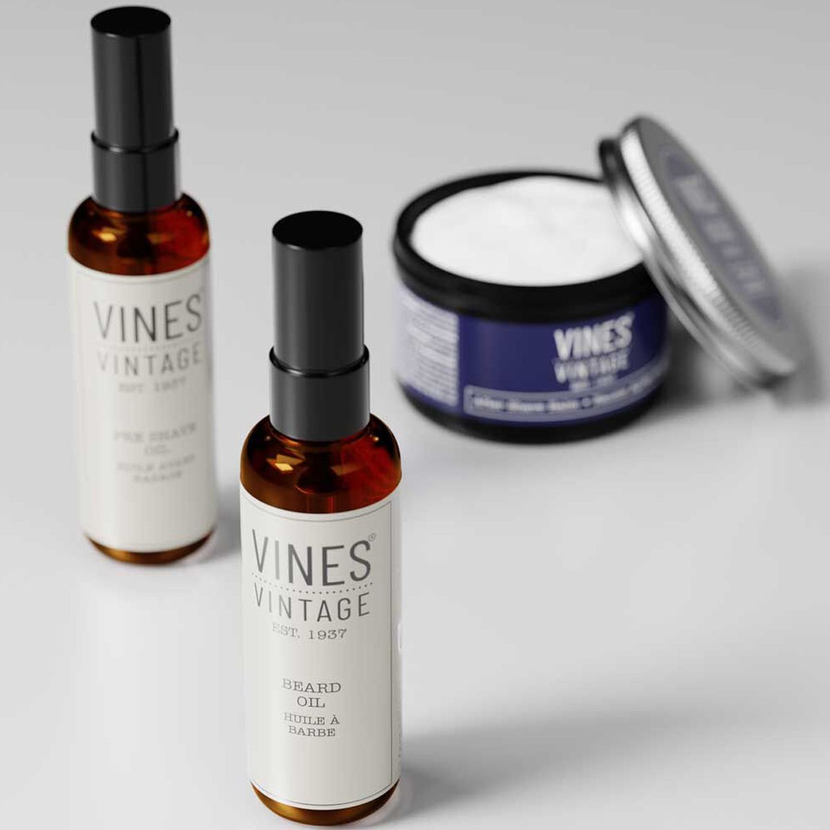 Huile à barbe vintage Vignes 100ml
