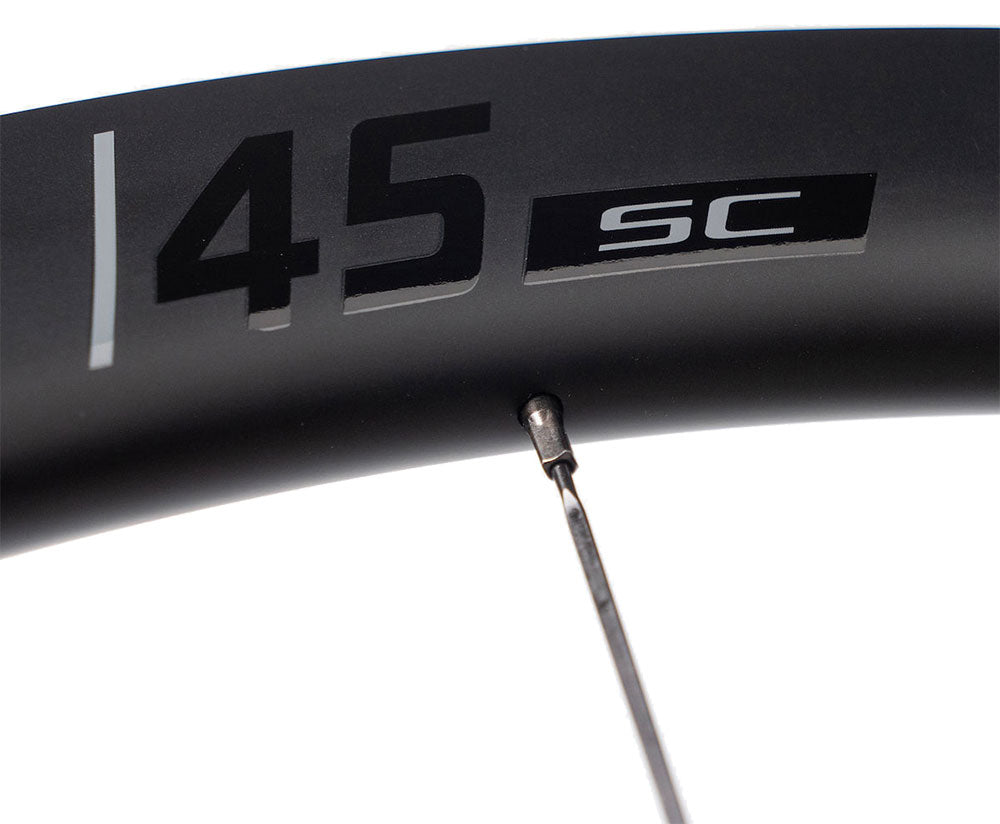 Paire de roues Vision sc 45 disque tlr carbone