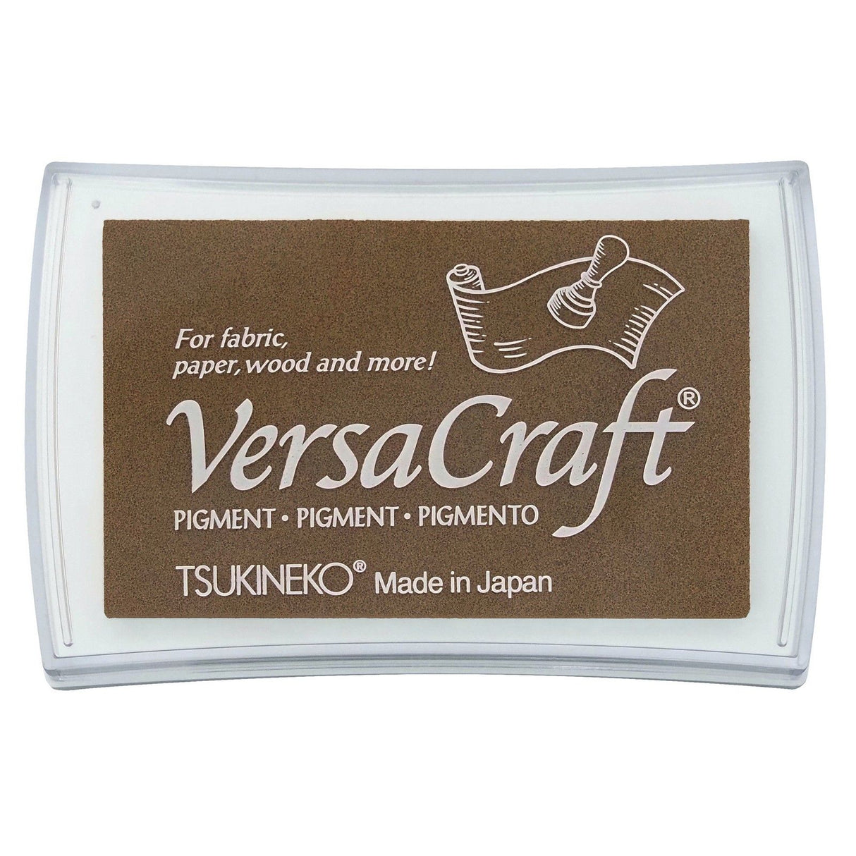 Tsukineko • tampon encreur versacraft grand café au lait