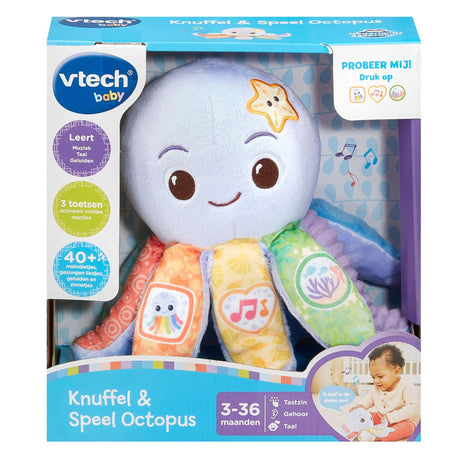 Vtech peluche jouer au poulpe