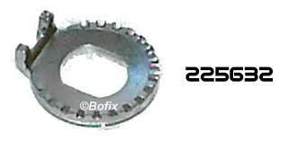 Bofix Box A 12 as-borgplaatjes Torped en acier inoxydable DT2 SRAM